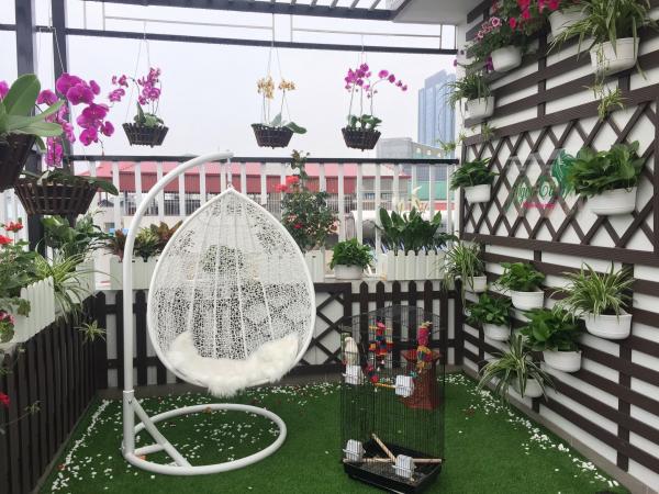 Giàn hoa gỗ nhựa bản 71x11 Giàn hoa gỗ nhựa bản 71x11